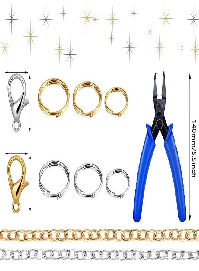 DIY Crafts 80 Pcs, Antique Silver, Jewellery Making Lobster Clasps Claw Hooks for Necklace and Bra(80 Pcs, Antique Silver) - Image 2